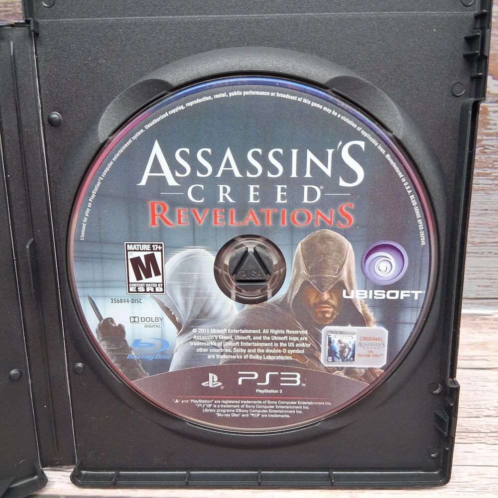 Lot of 3 PlayStation 3 Assassins Creed Games (IV Black Flag - III - Revelation) - Picture 11 of 13